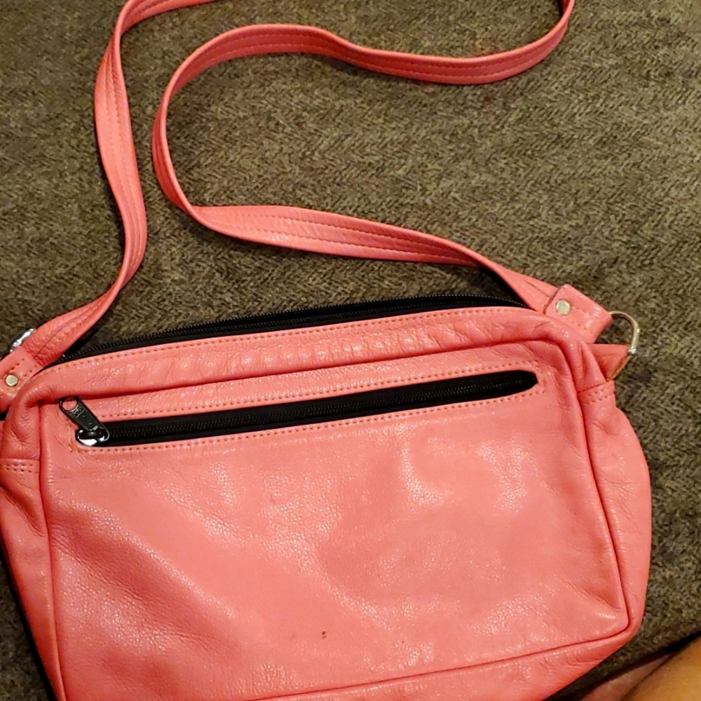 Karen tabor leather purse